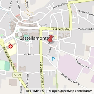Mappa Via Giacomo Buffa, 8, 10081 Castellamonte TO, Italia, 10081 Castellamonte, Torino (Piemonte)