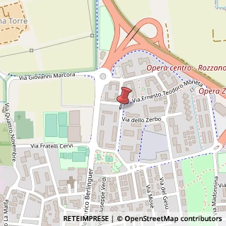 Mappa Via Giuseppe Di Vittorio,  118, 20097 Opera, Milano (Lombardia)