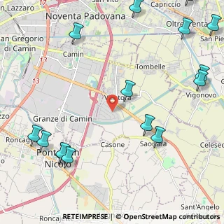 Mappa Via Irpinia, 35020 Villatora PD, Italia (3.08933)