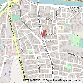 Mappa Via Guizza (Conselvana),  158, 35125 Padova, Padova (Veneto)