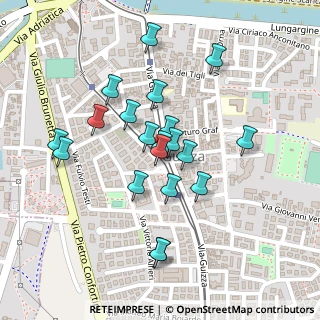 Mappa Via Antonio Genovesi, 35125 Padova PD, Italia (0.199)