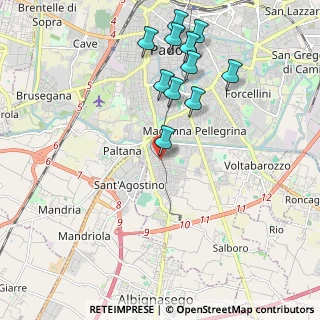 Mappa Via Antonio Genovesi, 35125 Padova PD, Italia (2.15545)