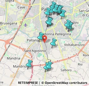 Mappa Via Antonio Genovesi, 35125 Padova PD, Italia (2.168)