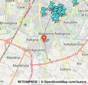 Mappa Via Antonio Genovesi, 35125 Padova PD, Italia (2.59)