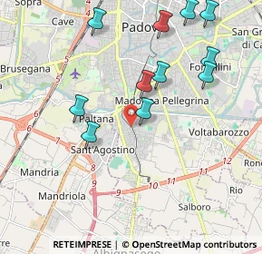 Mappa Via Antonio Genovesi, 35125 Padova PD, Italia (2.11818)