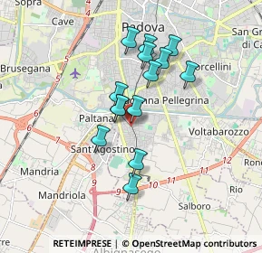 Mappa Via Antonio Genovesi, 35125 Padova PD, Italia (1.39714)