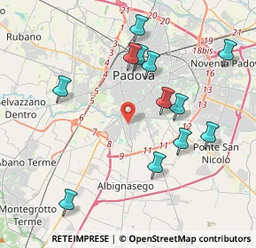 Mappa Via Antonio Genovesi, 35125 Padova PD, Italia (4.1)