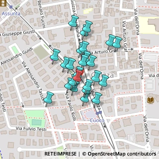 Mappa Via Antonio Genovesi, 35125 Padova PD, Italia (0.076)