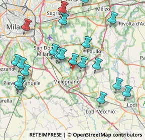 Mappa 20060 Colturano MI, Italia (8.8325)