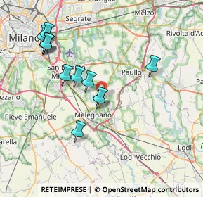 Mappa 20060 Colturano MI, Italia (7.52417)