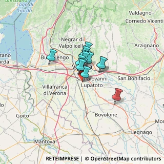 Mappa Via della Libertà, 37135 Verona VR, Italia (7.48615)