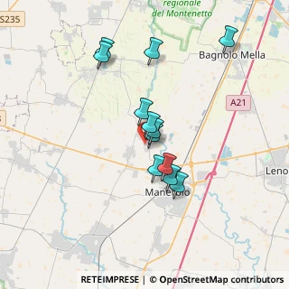 Mappa Via Conti Martinengo, 25020 Offlaga BS, Italia (3.00917)
