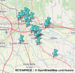 Mappa Via Oca Bianca, 37057 San Giovanni Lupatoto VR, Italia (6.24813)