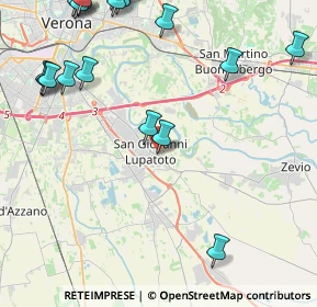 Mappa Via Oca Bianca, 37057 San Giovanni Lupatoto VR, Italia (6.0935)