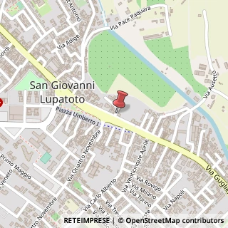 Mappa Piazza Umberto I, 103, 37057 San Giovanni Lupatoto, Verona (Veneto)