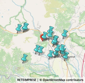 Mappa Frazione Gallenca Ottini, 10082 Cuorgnè TO, Italia (6.4075)