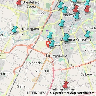 Mappa Via Montebelluna, 35142 Padova PD, Italia (3.09706)