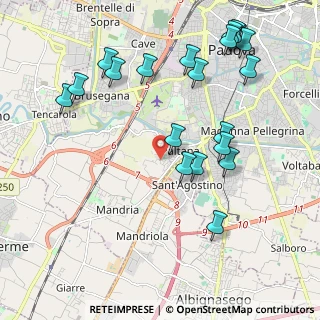 Mappa Via Montebelluna, 35142 Padova PD, Italia (2.342)