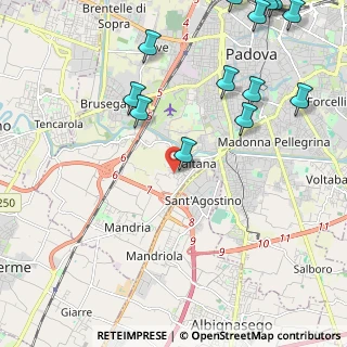 Mappa Via Montebelluna, 35142 Padova PD, Italia (2.89154)