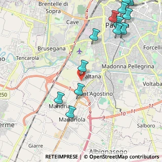Mappa Via Montebelluna, 35142 Padova PD, Italia (2.93429)