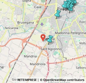 Mappa Via Montebelluna, 35142 Padova PD, Italia (3.33333)