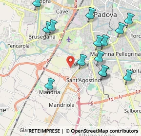 Mappa Via Montebelluna, 35142 Padova PD, Italia (2.28071)