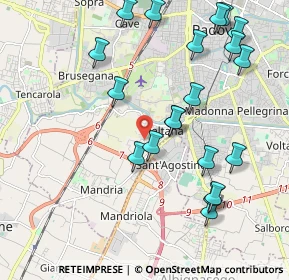 Mappa Via Montebelluna, 35142 Padova PD, Italia (2.255)