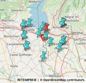 Mappa 46040 Monzambano MN, Italia (12.28)