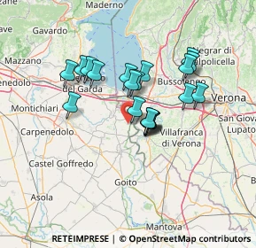 Mappa 46040 Monzambano MN, Italia (10.6835)