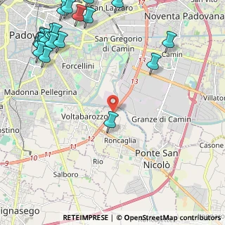 Mappa Viale Esperanto Est, 35020 Ponte San Nicolò PD, Italia (3.34)