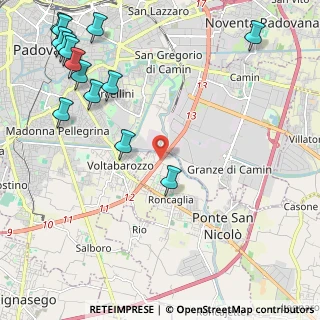 Mappa Viale Esperanto Est, 35020 Ponte San Nicolò PD, Italia (3.03143)