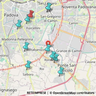 Mappa Viale Esperanto Est, 35020 Ponte San Nicolò PD, Italia (2.39091)