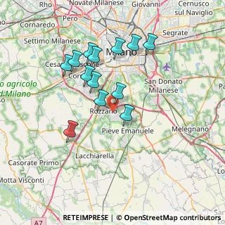 Mappa Via Gatto, 20089 Rozzano MI, Italia (6.57769)