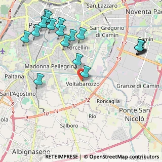 Mappa Via Piovese, 35126 Padova PD, Italia (2.715)
