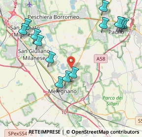 Mappa Via Pietro Nenni, 20060 Colturano MI, Italia (4.80385)