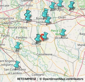 Mappa Via IV Novembre, 26010 Offanengo CR, Italia (17.74125)