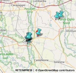 Mappa Via IV Novembre, 26010 Offanengo CR, Italia (5.57167)