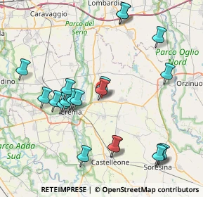 Mappa Via IV Novembre, 26010 Offanengo CR, Italia (8.6495)