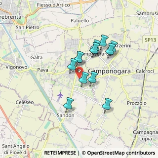 Mappa Via Callesette, 30030 Fossò VE, Italia (1.35231)
