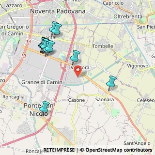 Mappa Via Irpinia, 35020 Saonara PD, Italia (2.26214)