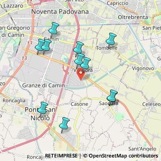 Mappa Via Irpinia, 35020 Saonara PD, Italia (2.03636)