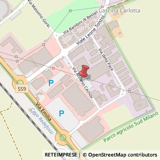 Mappa Via Antonio Cechov, 1, 20098 San Giuliano Milanese, Milano (Lombardia)