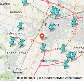 Mappa Mandriola, 35142 Padova PD, Italia (5.09462)