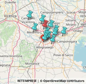 Mappa Mandriola, 35142 Padova PD, Italia (8.36077)