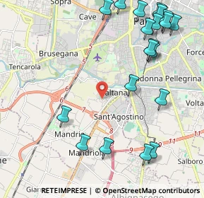 Mappa Mandriola, 35142 Padova PD, Italia (2.745)