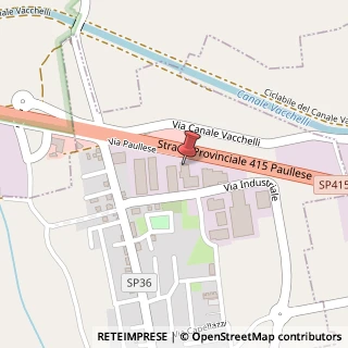 Mappa Strada Provinciale ex Strada Statale 415 Paullese, 10, 26010 Monte Cremasco, Cremona (Lombardia)
