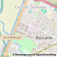 Mapa Rozzano