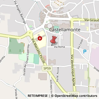Mappa Via Roma, 3, 10081 Castellamonte, Torino (Piemonte)
