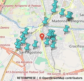 Mappa Via Carlo Alberto Diano, 35125 Padova PD, Italia (0.9675)