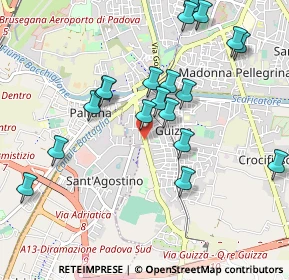 Mappa Via Carlo Alberto Diano, 35125 Padova PD, Italia (1.055)